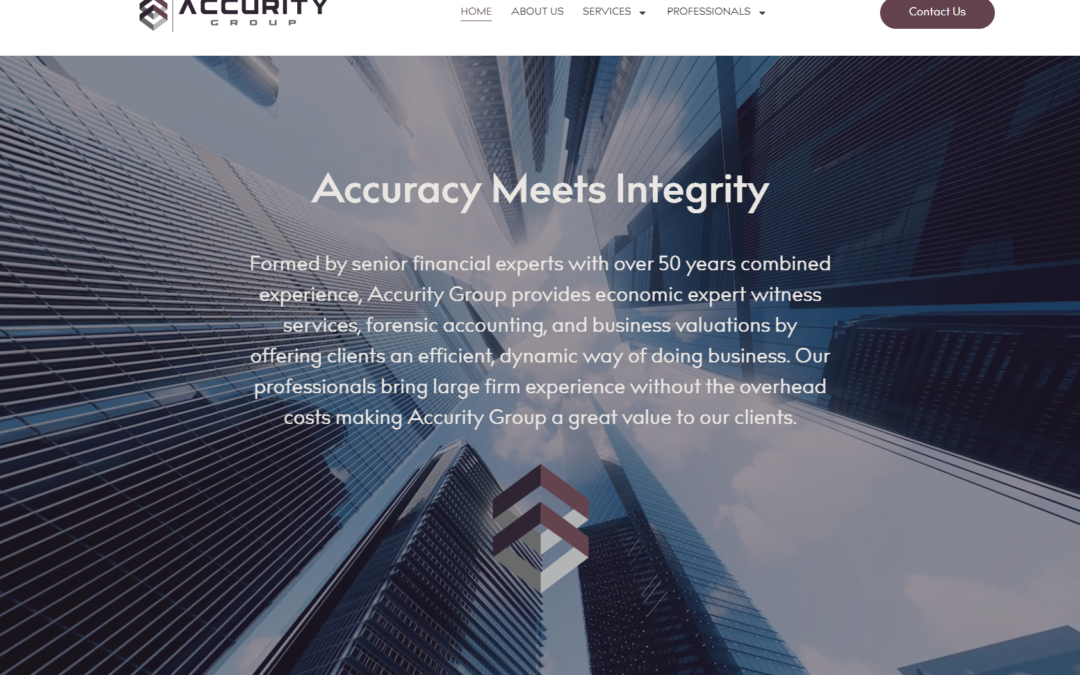 Accurity Group Website